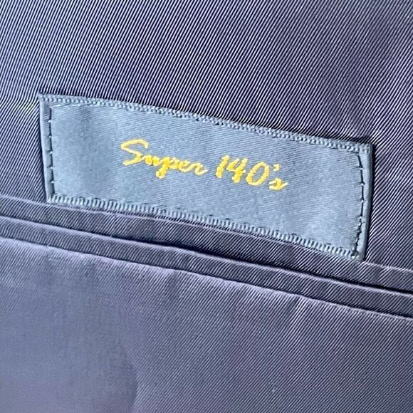 Hickey Freeman Douglass Navy Blue 2 Button Blazer - Picture 7 of 9